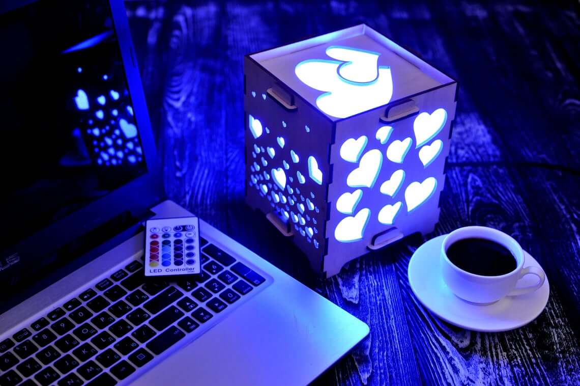 touch lamp for decor